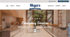 Desktop Screenshot of meyersheatingac.com